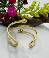Alchemia Lab Peridot Swirl Cuff – Spirals of Vitality